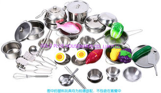 China El artículos de cocina de acero stianless fascinador fijó para el juguete del acero inoxidable del toys&amp; de los niños y de los niños proveedor