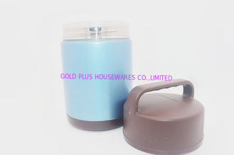 China fiambrera de acero inoxidable del calientaplatos de la forma redonda del frasco del envase de la categoría alimenticia 1.8L con la tapa plástica proveedor