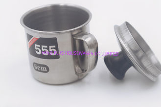 China venta caliente del 10cm en taza de consumición de Oriente Medio con las tazas baratas modificadas para requisitos particulares de la fábrica de acero de los botones de la baquelita proveedor
