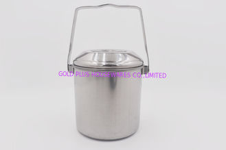 China portador de acero inoxidable de la comida de la venta 1L del cookware de lío del grado ligero barato del equipo con la manija grande proveedor