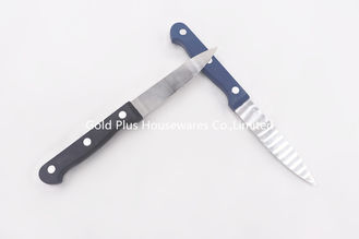China El cuchillo de cocina casero fijó la mantequilla de acero inoxidable del cortador de las comidas que cortaba el cuchillo con diversos colores proveedor