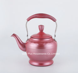 China el 14cm, pote de acero inoxidable del café de la tetera real europea del color rojo de las fuentes del hogar del 16cm.18cm con el infuser del té proveedor
