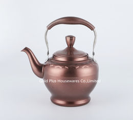 China 1L.1.5L, tetera de acero inoxidable del stovetop de la caldera del café de la nueva llegada 2L con el pote del café del color del bronce del tamiz proveedor