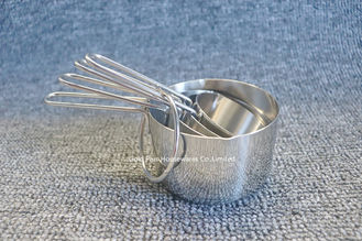 China la cuchara dosificadora multicolora de encargo de alta calidad 80ml fija la cocina de acero inoxidable de 4 PC que cocina las tazas de medición que cuecen proveedor