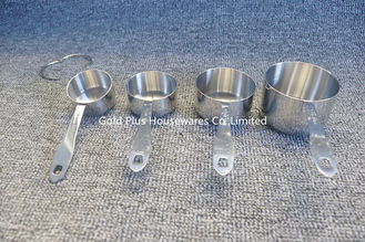 China Tazas y cucharas de medición promocionales de los regalos fijadas para el sistema de acero inoxidable de la cuchara del polvo del café que cuece proveedor