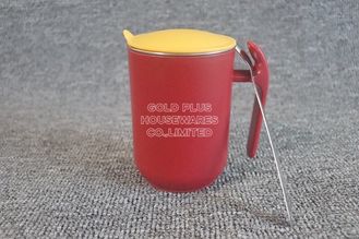 China Taza aislada plástica de acero inoxidable de la leche de la capa doble de los PP de la taza de la marca del café del drinkware recto diy popular proveedor