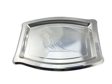 bandeja del acero inoxidable 50*35 con la bandeja de la flor y del cuadrado y la bandeja redonda proveedor