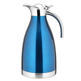 supermercado 1.5L vendedor caliente al pote colorido del café del acero inoxidable 2.0L, caldera de té, pote del té, frasco proveedor
