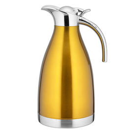 supermercado 1.5L vendedor caliente al pote colorido del café del acero inoxidable 2.0L, caldera de té, pote del té, frasco proveedor