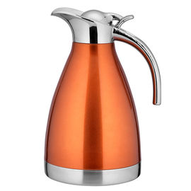 supermercado 1.5L vendedor caliente al pote colorido del café del acero inoxidable 2.0L, caldera de té, pote del té, frasco proveedor