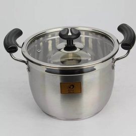el nuevo tipo cookware del cuerpo recto del acero inoxidable fijó con de alta calidad, pote de cocinar de los 21/22-28cm, olla proveedor