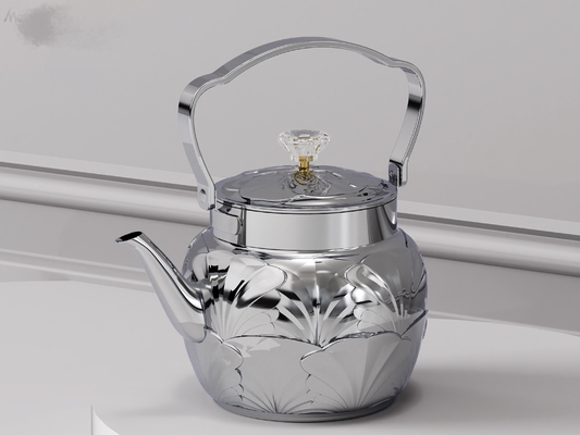 Hervidor silbante de 1.0L-3.0L, color dorado y plateado, apto para llama abierta y cocina de inducción proveedor