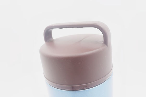 fiambrera de acero inoxidable del calientaplatos de la forma redonda del frasco del envase de la categoría alimenticia 1.8L con la tapa plástica proveedor