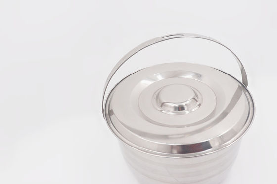 equipo que acampa del viaje de las herramientas de la cocina 5pcs del 15,18,21,24,27cm que cocina la sopa de acero inoxidable de la tapa del lavabo de los sistemas que cocina el pote proveedor