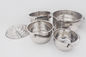 artículos de cocina del 18cm y metal redondo del cookware que cocina el pote de cocinar de acero inoxidable del pote de la acción proveedor