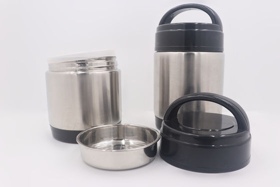 acero inoxidable de la nueva llegada 1.4L guardar la fiambrera caliente del vacío del compartimiento del envase de comida 3 proveedor