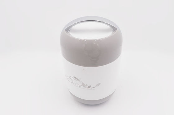 caja doble de la comida del vacío de la tapa de la venta caliente 1L con el tarro aislado de acero inoxidable de la comida de la cuchara proveedor