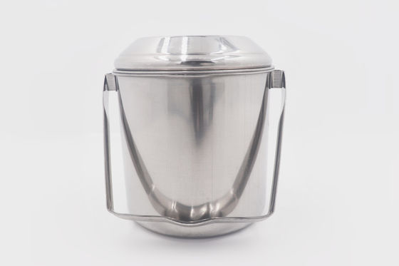1.5L que cocinan el pote al aire libre del almacenamiento de la comida de la comida campestre de la herramienta con fácil de plata de la tapa llevan la caja de la comida con la manija proveedor
