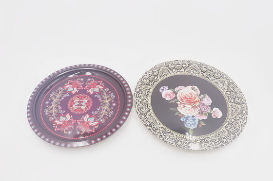placa del hueso del diseño floral de los acontecimientos del restaurante de los 30cm que se casa para el sistema decorativo del plato de la boda del partido proveedor
