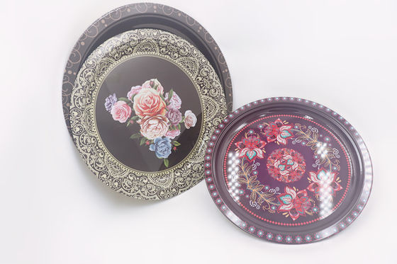 placa del hueso del diseño floral de los acontecimientos del restaurante de los 30cm que se casa para el sistema decorativo del plato de la boda del partido proveedor