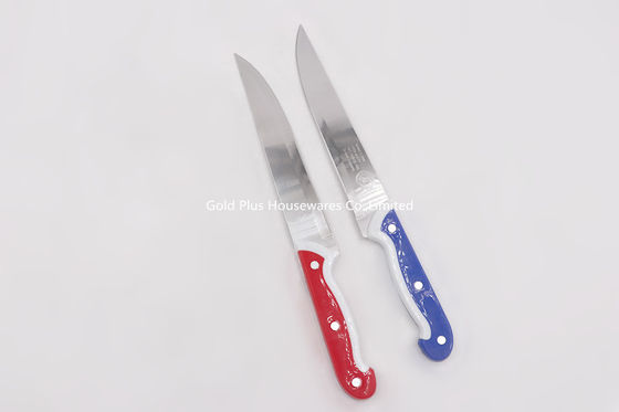 Cuchillo de pelado del sistema del cuchillo de cocina de la categoría alimenticia con el cuchillo multi del carnicero agudo seguro de la cuchilla con la manija cómoda proveedor