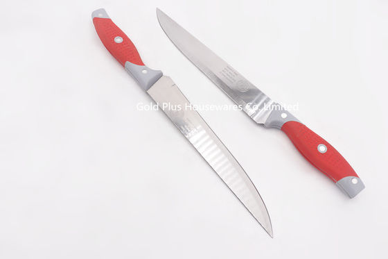 Cuchillo hecho a mano de acero inoxidable vendedor caliente del cocinero del cocinero de la cocina del estilo japonés del logotipo de encargo del cuchillo de pan del cuchillo de la BARBACOA de la cocina proveedor