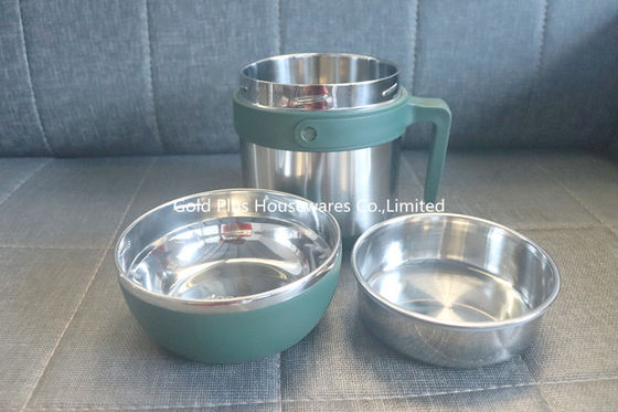 Frasco de vacío de encargo de alta calidad de la taza de la sopa de la mancha del envase del almuerzo del logotipo del envase de comida de la caja de vacío del artículos de cocina proveedor