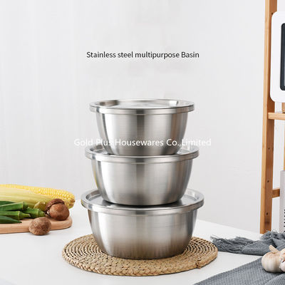 de los 4cm de la cocina del metal barato del utensilio sopa de 304 tamaños del bol grande lavabo profundo de acero inoxidable de diversa proveedor