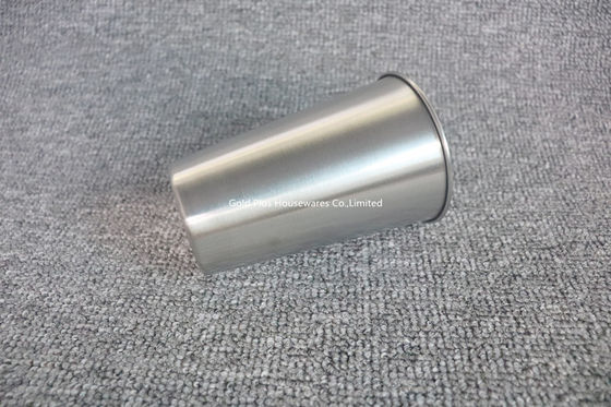 Taza de café de encargo de alta calidad al aire libre promocional del metal de la taza de café del capuchino del regalo 500ml proveedor