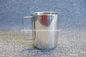 400ML al por mayor personalizó las tazas de café de encargo de acero inoxidables del té con la taza individual creativa de la leche del logotipo proveedor